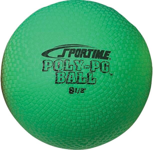 Sportime Poly PG Ball, 8-1/2 Inches, Green, Item Number 2095340